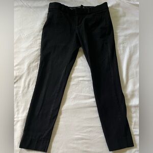 Banana Republic Sloan Classic Black crop Trousers 00